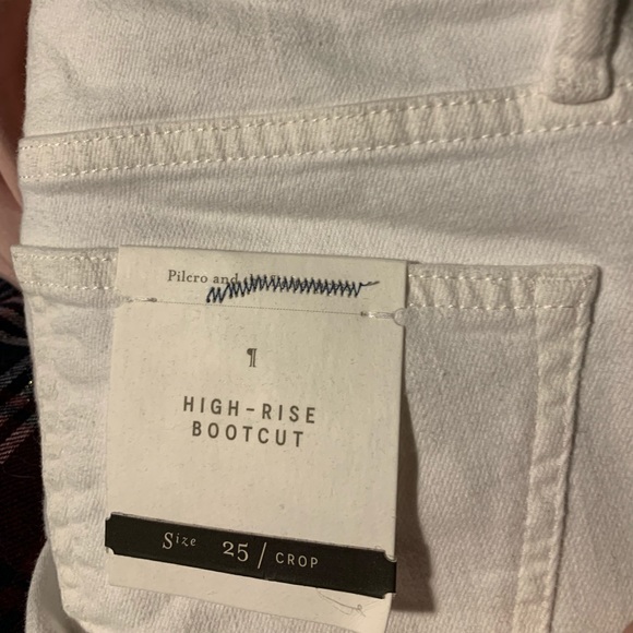 NWT Anthropologie pilcro high rise boot cut crop - Picture 3 of 8